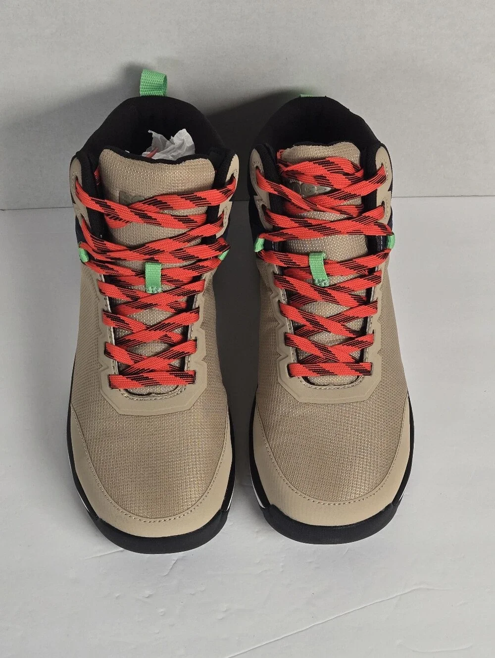 Bogs Slate Mid Composite Toe Work Boots 78989CT Men's Beige-Blue - US size 9